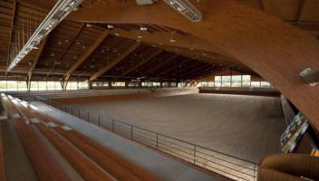 Main riding area